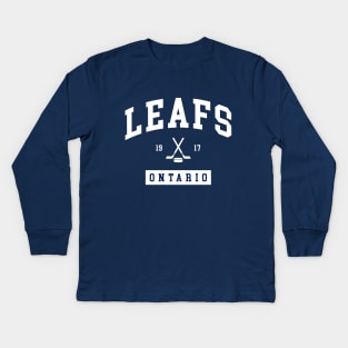 The Maple Leafs Kids Long Sleeve T-Shirt